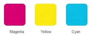 cyan magenta yellow black test page