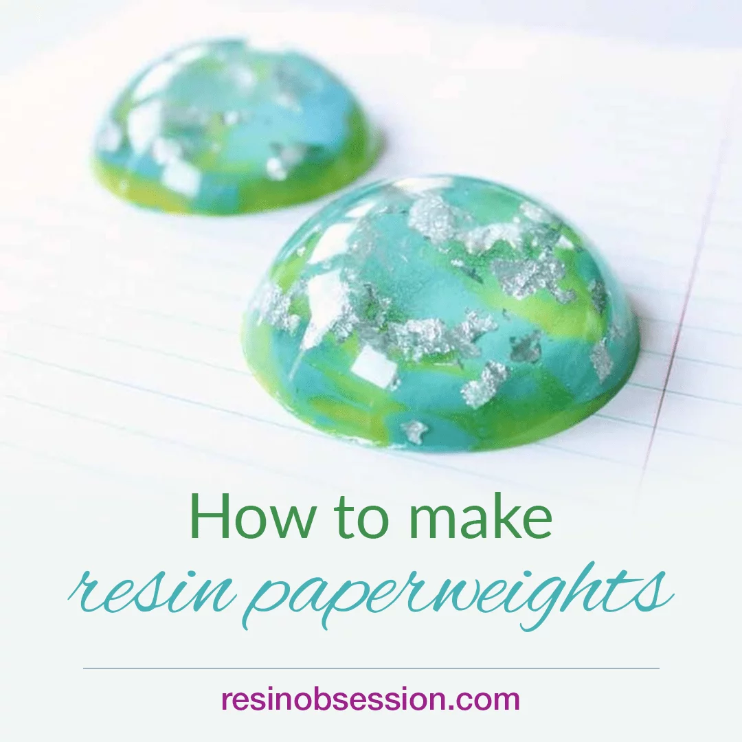 DIY: Clear Casting Resin Paperweights