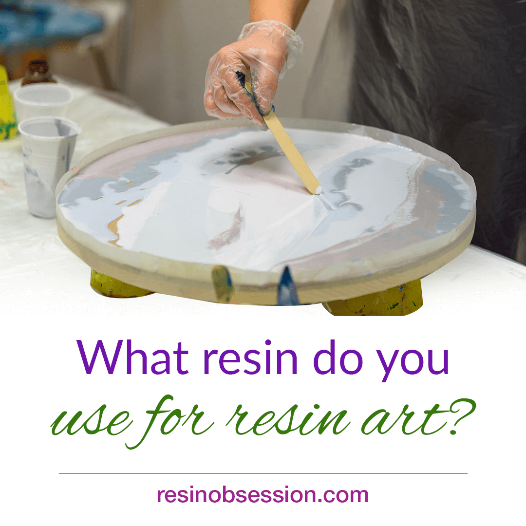 using art in resin