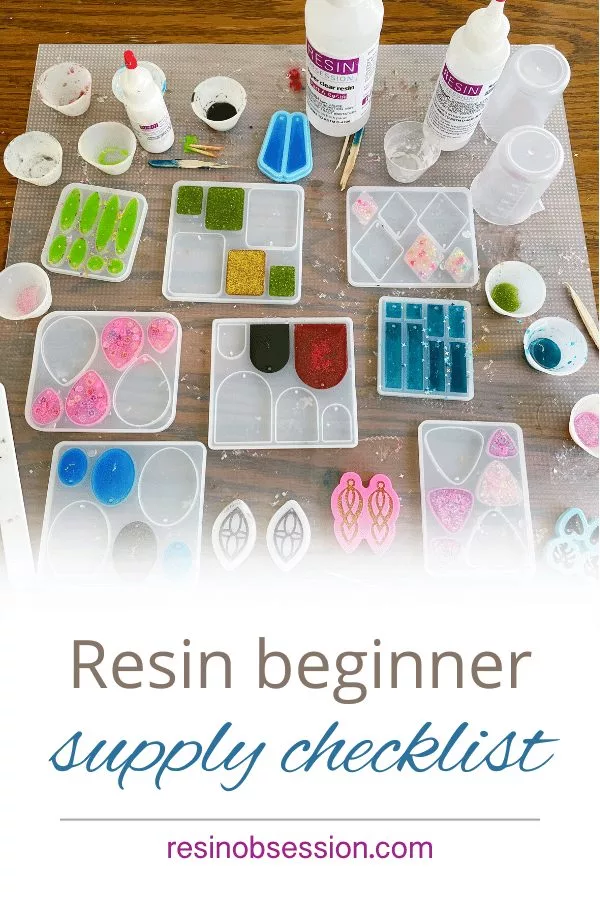 Resin Beginner Supply Checklist 1 