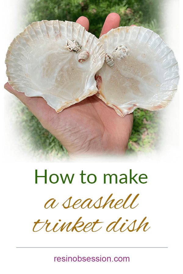 The Secret Sauce To Making A Shell Trinket Dish - Resin Obsession