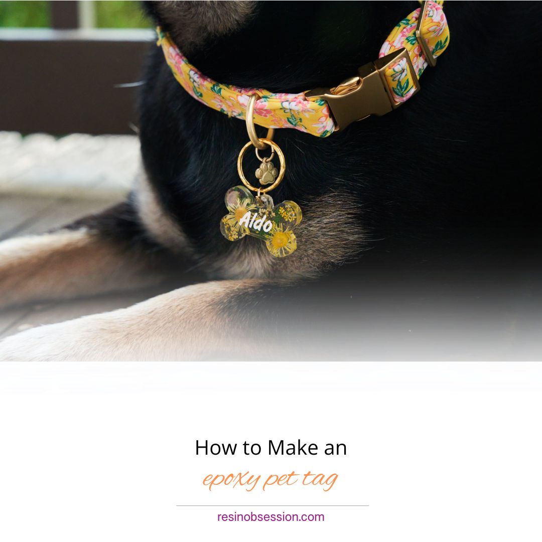 How to Make Your Own Epoxy Pet Tag