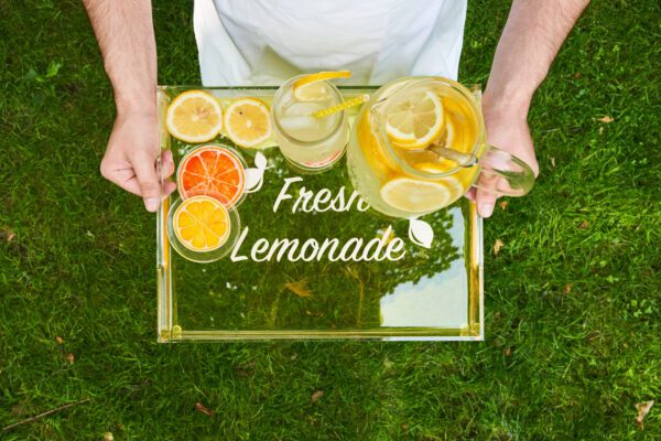 lemonade tray