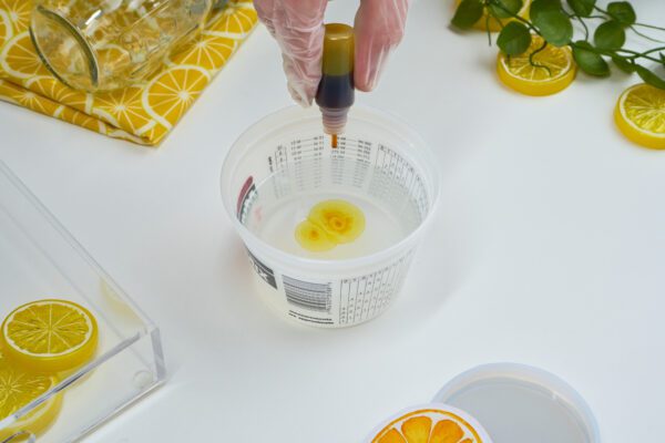 lemonade tray and coasters