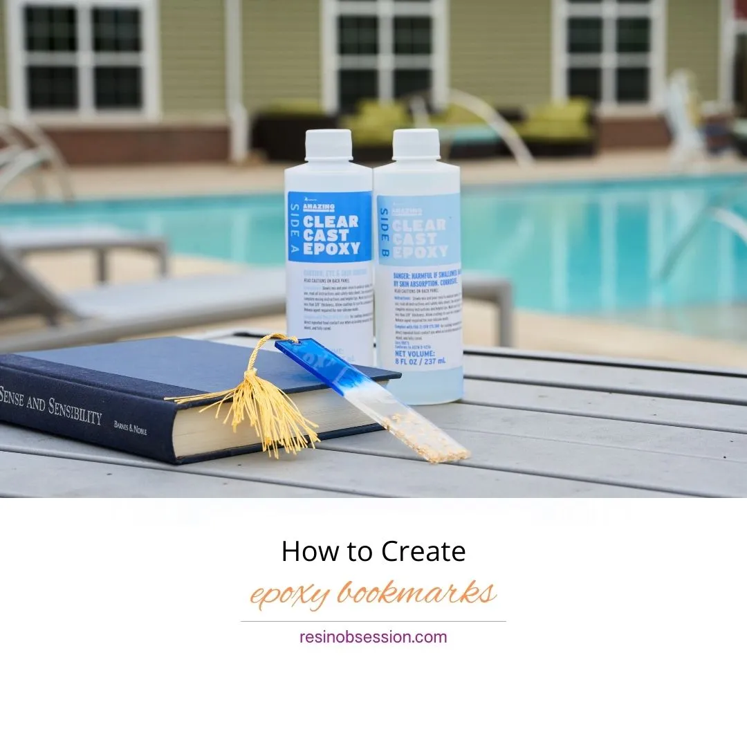 Create your own Custom Epoxy Bookmark