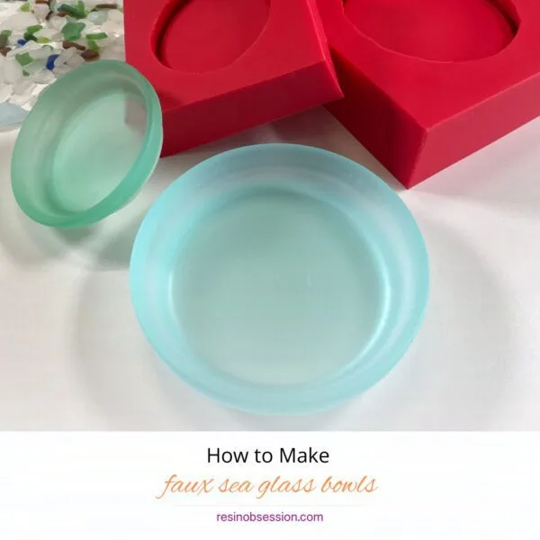 How to Make Faux Sea Glass Bowls