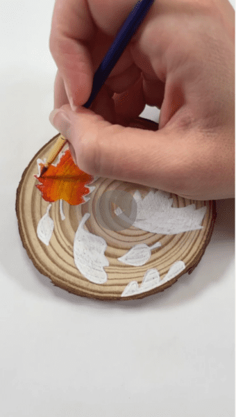 painting leaves