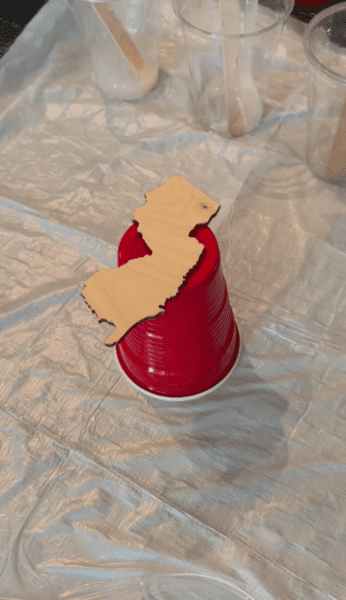 epoxy ornament